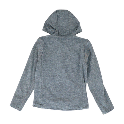 Gray Solid 1/4 Zip Pullover