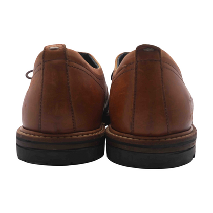 Brown Lace-Up Dress Shoes