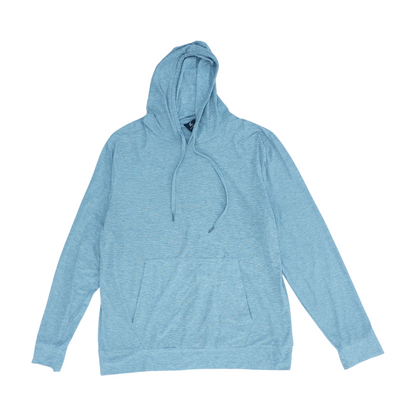 Gray Solid Hoodie Pullover