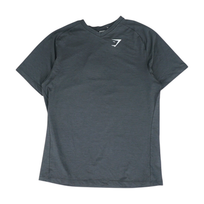 Black Solid Active T-Shirt