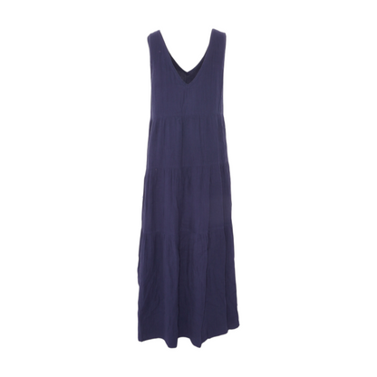 Quince Navy Midi Dress – Image 2