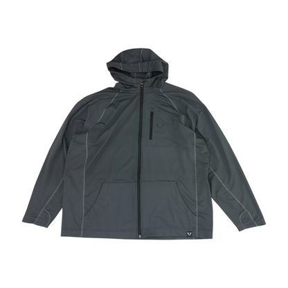 Gray Solid Active Jacket