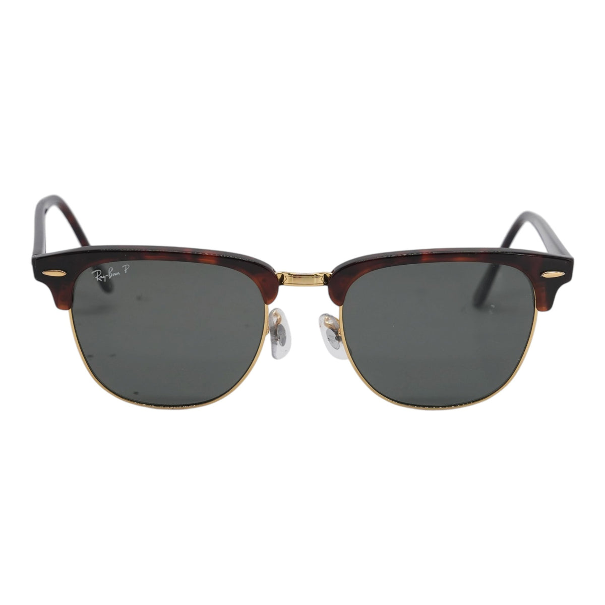 Tortoise Clubmaster Browline Sunglasses