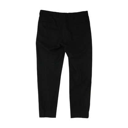 Black Check Dress Pants