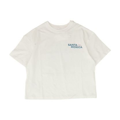 White Graphic Crewneck T-Shirt