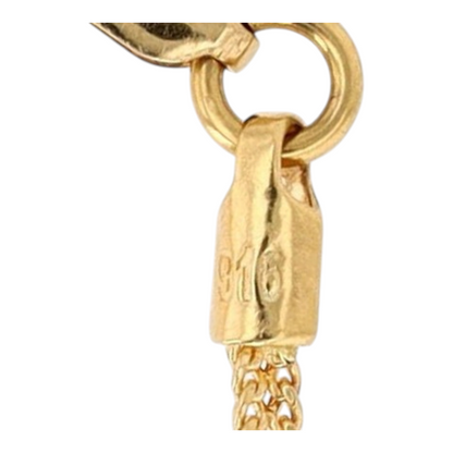 22K Yellow Gold Chain Necklace