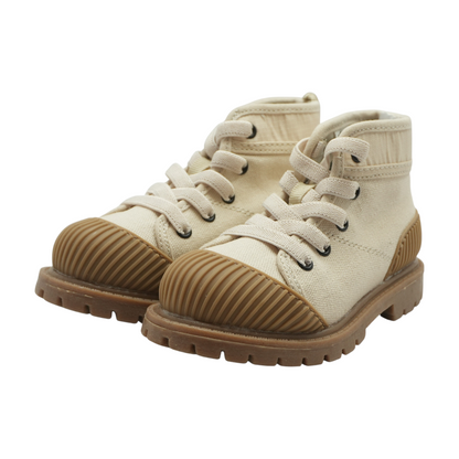 Beige Boots Shoes