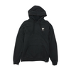 Black Solid Hoodie Pullover