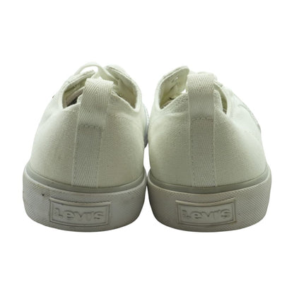 White Lace Up Casual Shoes