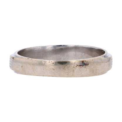 14K White Gold Band