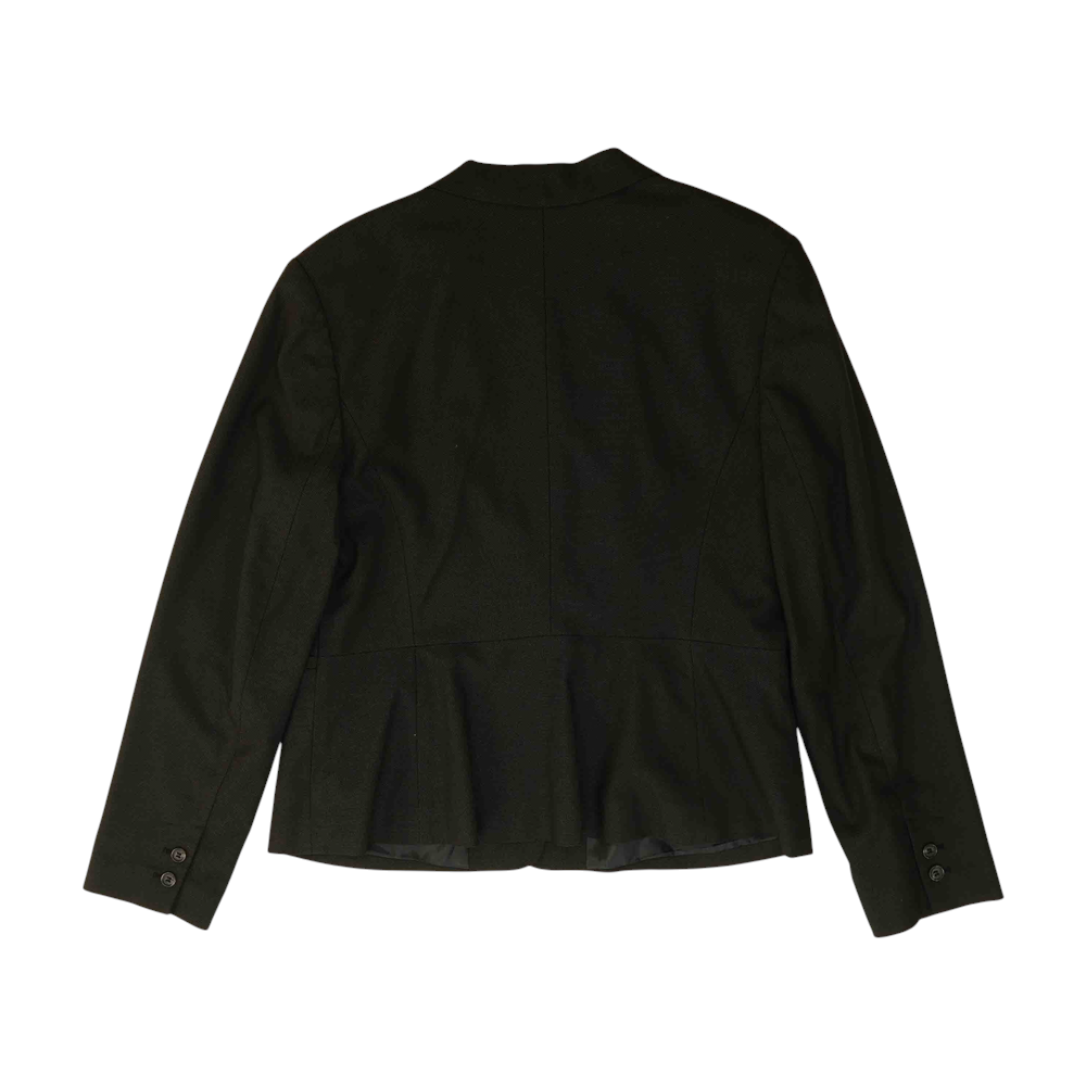 Brown Solid Blazer