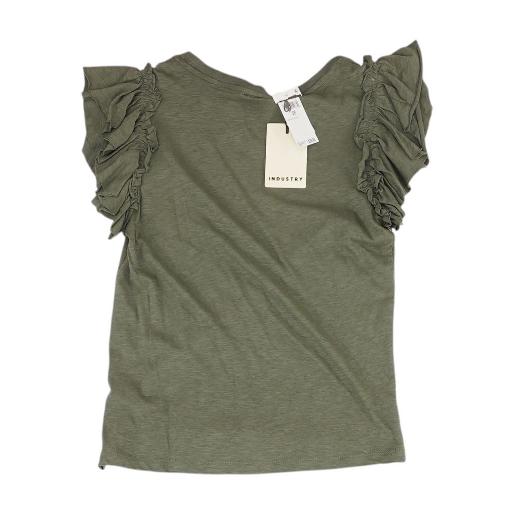 Green Knit Top