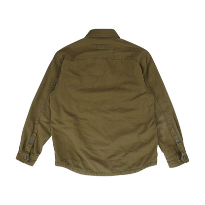 Khaki Solid Jacket