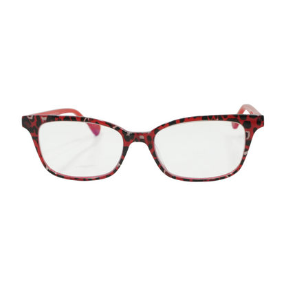 Red Wildheart Square Prescription Eyewear