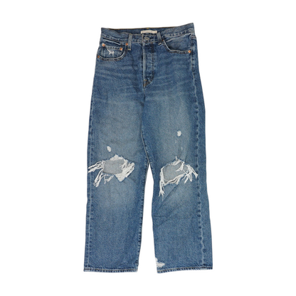 Blue Straight Jeans