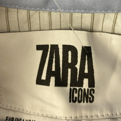 Blue Icons Collection Embroidered Shirt