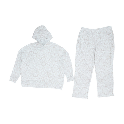Ivory Animal Print Active Set