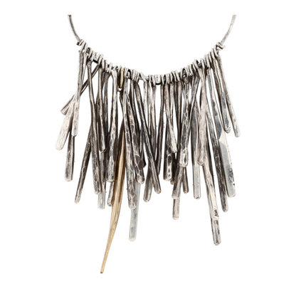 Sterling Silver Statement Necklace