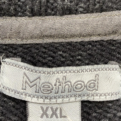 Vintage Black Solid Sweater