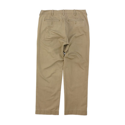 Beige Regular Pants