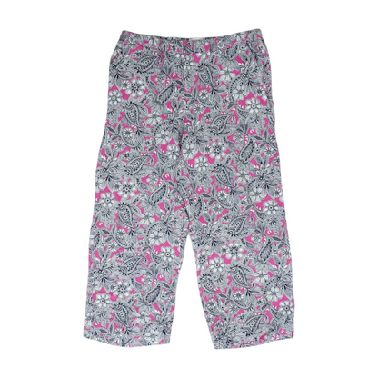 Pink Floral Pants