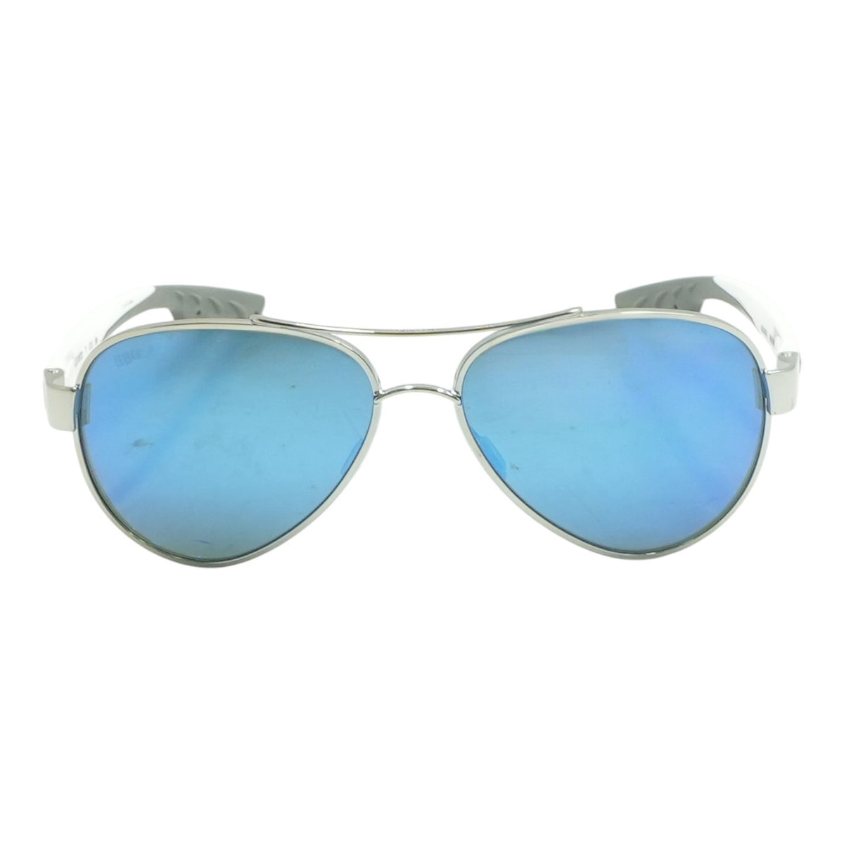 Silver Loreto Aviator Sunglasses