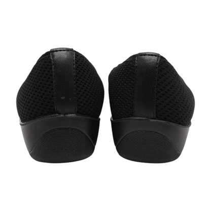 Black Slip-On Flats
