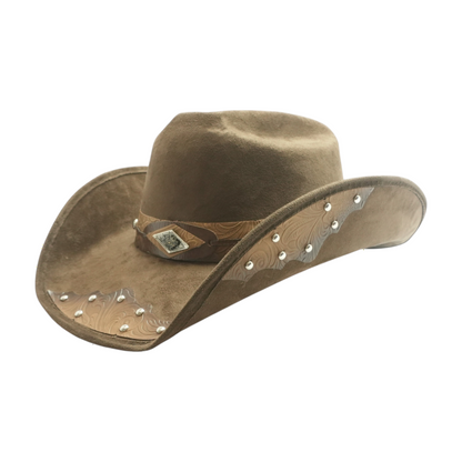 Brown Western Hat