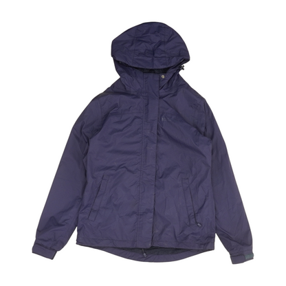 Navy Solid Rain Jacket