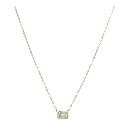 1 ctw Sterling Silver Lab Grown Diamond Pendant Necklace
