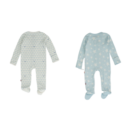 Blue Print Pajama Set