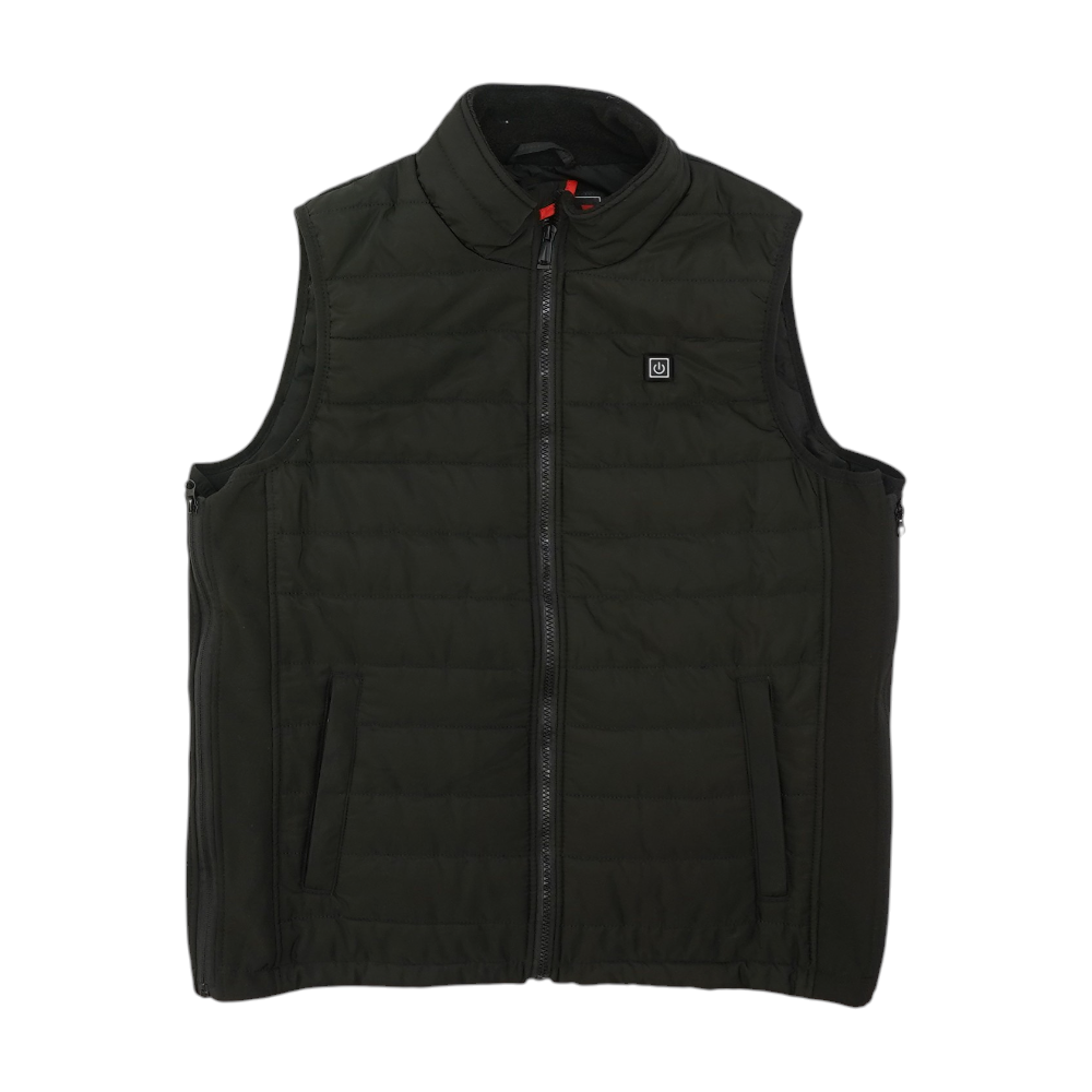 Black Solid Vest
