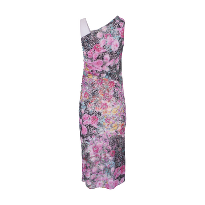Multi Floral Midi Dress