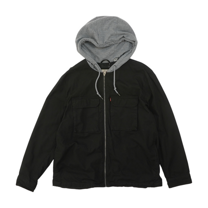 Black Solid Jacket