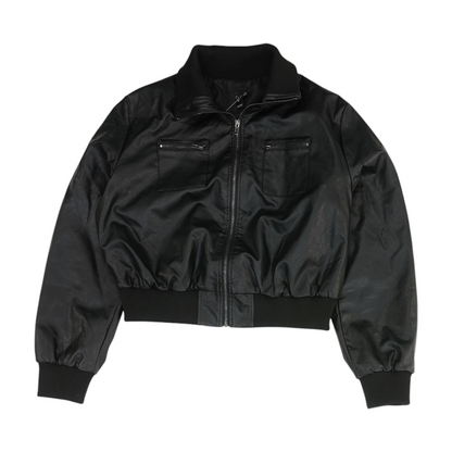 Black Solid Jacket