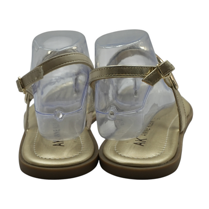 Gold Flat Sandals
