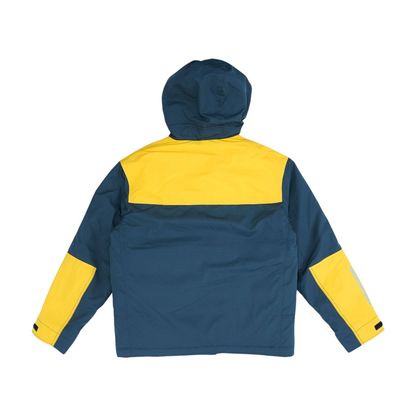 Gray Color Block Jacket