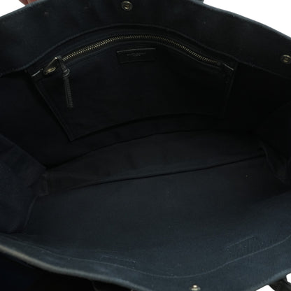 Rive Gauche Blue Canvas Tote