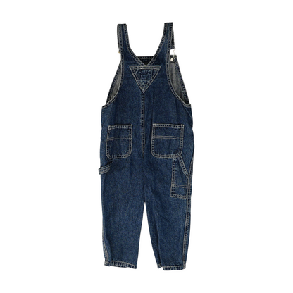 Vintage Blue Sleeveless One-Piece