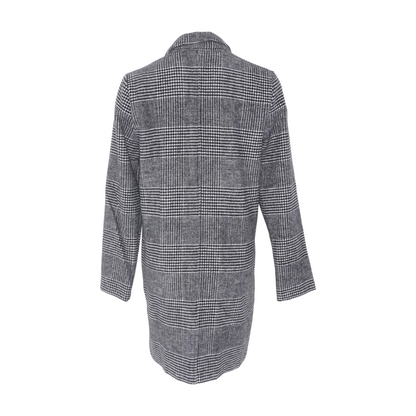 Black Houndstooth Coat