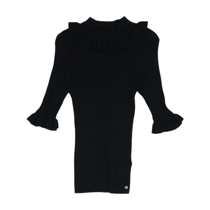 Black Knit Top