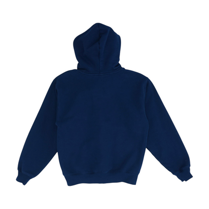 Navy Solid Hoodie Pullover