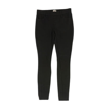 Black Solid Pants