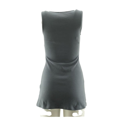 Gray Mini Dress