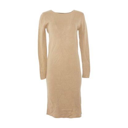 Tan Midi Dress
