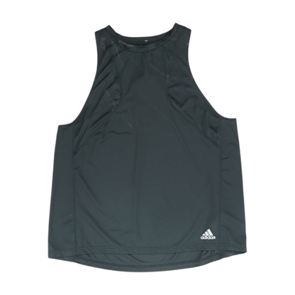Black Solid Active Tank