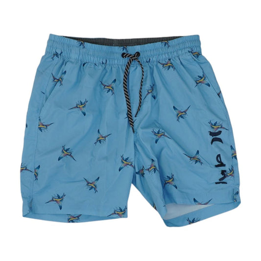 Blue Graphic Swim Bottom