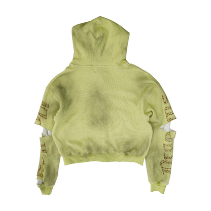 Green Print Jacket