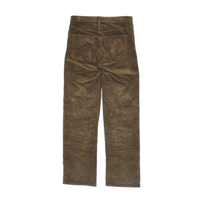 Brown Straight Pants