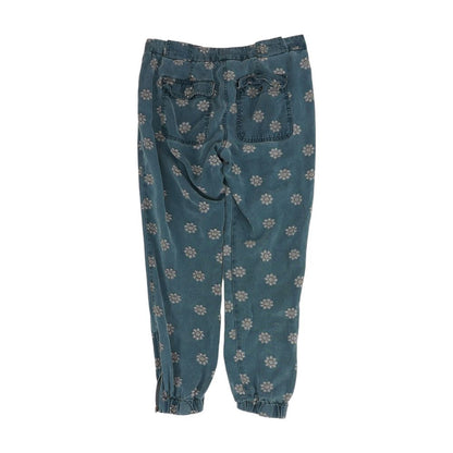 Blue Floral Pants